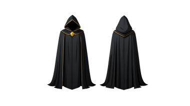 Oyun ve web siteleri için görünmezlik görünmezlik görünmezliği veya manto düz simgesi