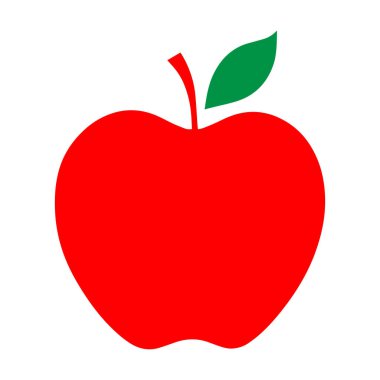  elma vektör simgesi işareti