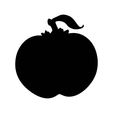 Hurma vektörü resim silueti, hurma illüstrasyonu, hurma işareti