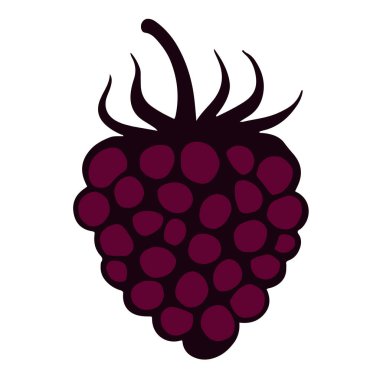 ahududu furit vektör tasarımı işareti