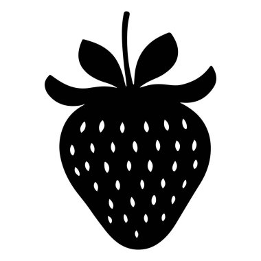 çilek vektör resim işareti