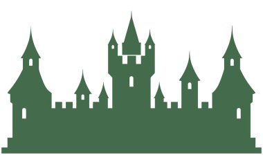 Yeşil arkaplanın vektör illüstrasyonu