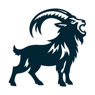 Küstah İfadesiyle Keçi Silueti