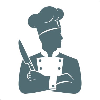 Şef Avatar karakter vektör çizimi tasarımı