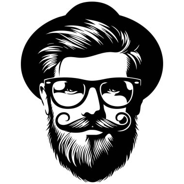 Hipster adam gözlük