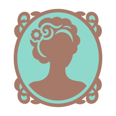 Güzel siluet kadın saç stili