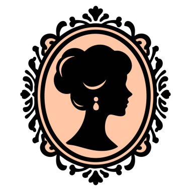 Çerçevedeki kadın silueti