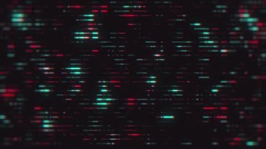 Parlayan parçacıkların ve noktaların soyut arkaplanı