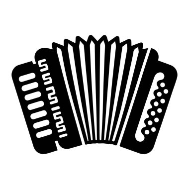 Akordeon simgesi, basit tarzı