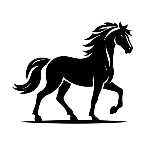 at logosu vektör çizimi.