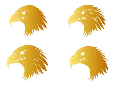 kartal logo vektör şablonu