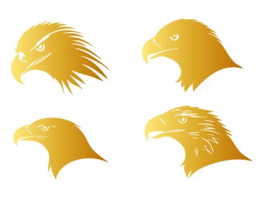 Kartal logo vektör simgesi