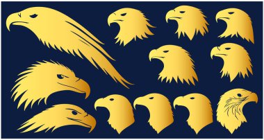 Kartalın vektör çizimleri. vektör illüstrasyonu