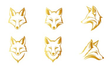 Beyaz Arkaplanda İzole edilmiş Tilki Vektörü Silueti, Vahşi Tilki Hayvan Silueti Vektör İllüzyonu, Siluet Biçimli Tilki Tarafı Görünüm Vektörü