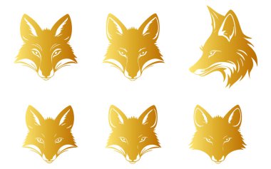 Beyaz Arkaplanda İzole edilmiş Tilki Vektörü Silueti, Vahşi Tilki Hayvan Silueti Vektör İllüzyonu, Siluet Biçimli Tilki Tarafı Görünüm Vektörü