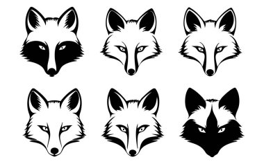 Beyaz Arkaplanda İzole edilmiş Tilki Vektörü Silueti, Vahşi Tilki Hayvan Silueti Vektör İllüzyonu, Siluet Biçimli Tilki Tarafı Görünüm Vektörü
