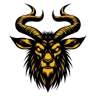 Siyahlı Antilop İllüstrasyonu