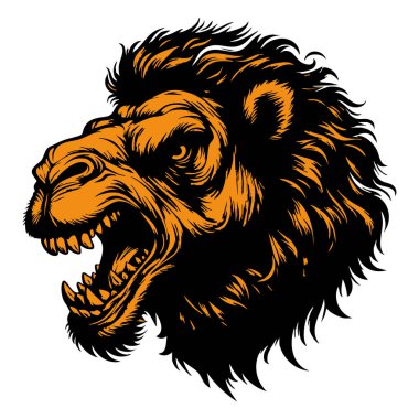 Hırıltılı İfadesiyle Vahşi Deve Başı