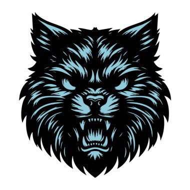 Kızgın Kedi Surat Vahşi İfadesiyle Çiziyor