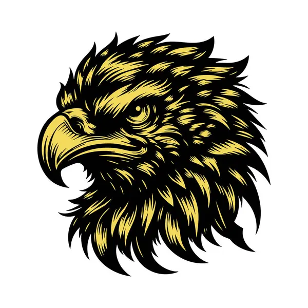 Öfkeli Şahin Yüzlü Vektör