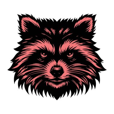 Rakun Başı Maskot Sanatı