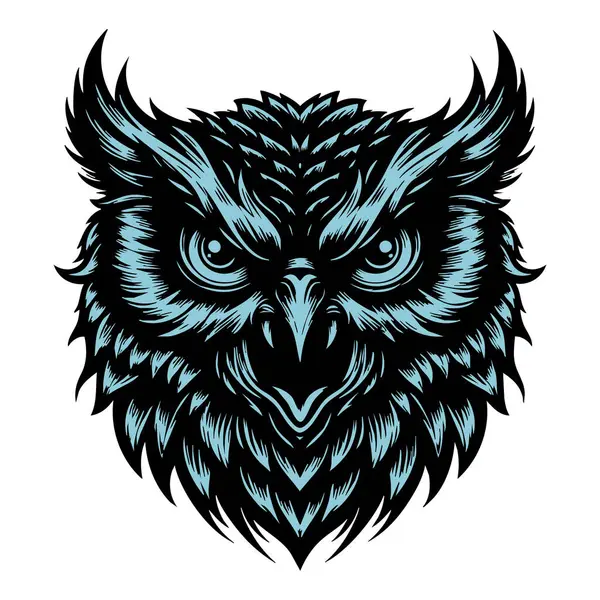 Vahşi İfadesiyle Baykuş Surat