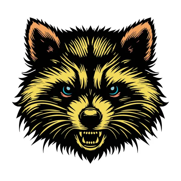 Saldırgan Rakun İfadesi Çizimi