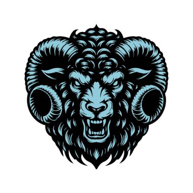 Saldırgan Koyun İfade Sanatı