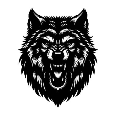 Kurt Başı Maskot Biçimi Çizimi