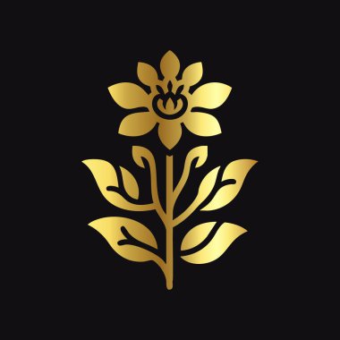 Şekillendirilmiş Altın Çiçek Sanatı