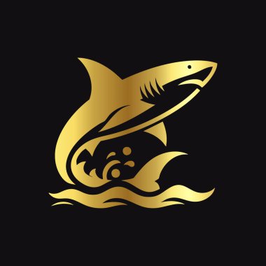 Balık logosunun vektör çizimi