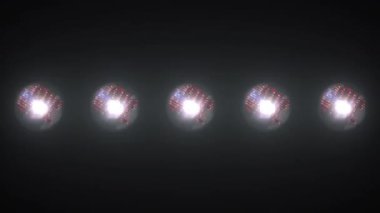 Projeler için Flaşlı Teknoloji Işıkları Arkaplanı