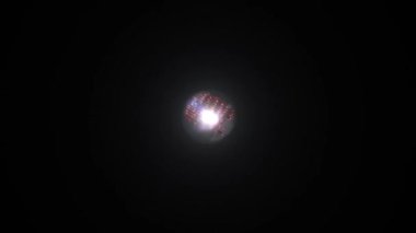 Projeler için Flaşlı Teknoloji Işıkları Arkaplanı