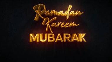 Ramazan Kareem tebrik kartı
