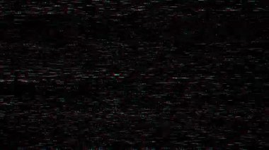 Glitch ve Gürültü Efektleri ile VHS Video Arkaplanı, Retro VHS Bant Biçimi Video Arkaplanı, Eski VHS Arızalı Görüntü DokusuName