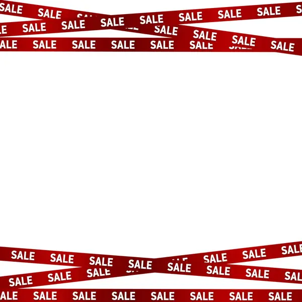 İndirim kırmızı kurdele bayrağı