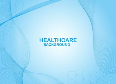 soyut çizgiler ve noktalar ile mavi arkaplan