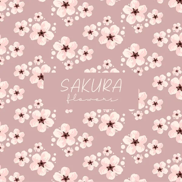 Sakura çiçeği, kusursuz desen arkaplanı