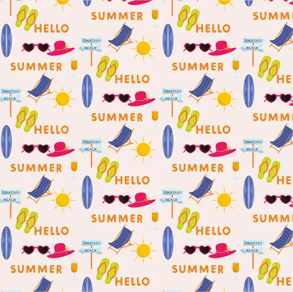 Parlak çizgili yaz deseni