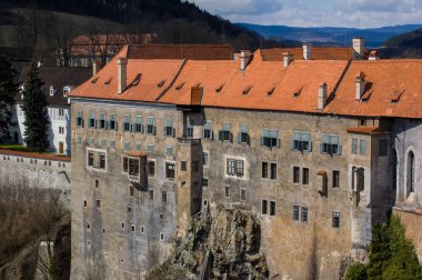 Çek Cumhuriyeti 'ndeki eski şato.