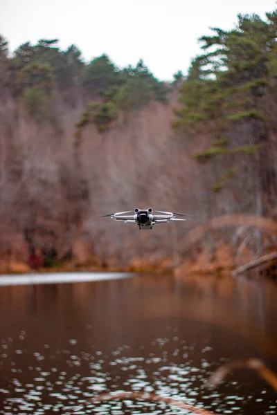 Dron Volando Fondo Del Mar Fotos De Stock