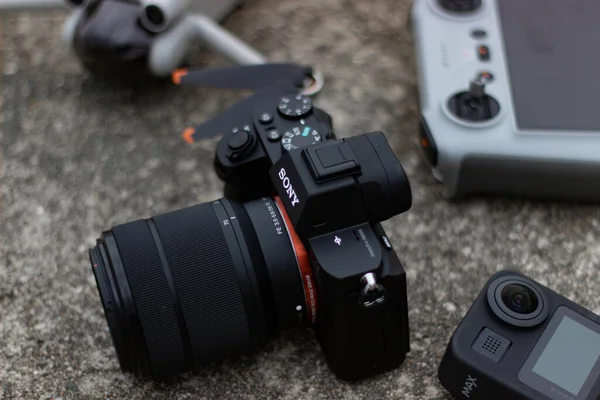 Sony A7Rii Photography Machine — 스톡 사진