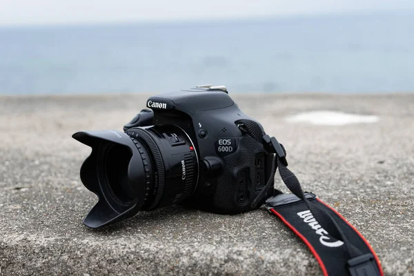 Canon Eos 600D Rebel T3I 50Mm Obiektyw — Zdjęcie stockowe