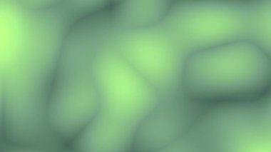 Görüntü hareket halinde. Optik Kristal Prizması. Üç boyutlu soyut görüntü. Soyut bulanık arkaplan taşınıyor. Ritmik yeşil duman dalgaları