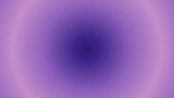 Video Animatie Ultra 3840X2160 Gekleurde Tunnel Paarse Roze Neon Cirkels — Stockvideo