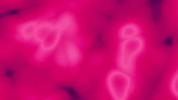 Абстрактний Голографічний Блискучий Рожевий Рідкий Фон — стокове відео