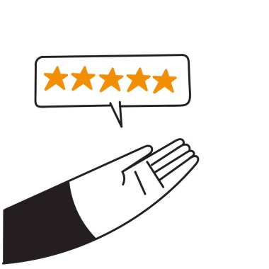 hand drawn doodle pay invoice bill receipt with card illustration vector