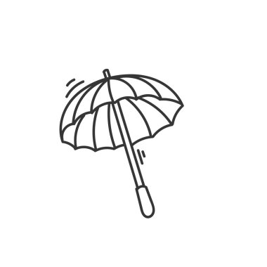 Karalama şemsiyesi çizimi