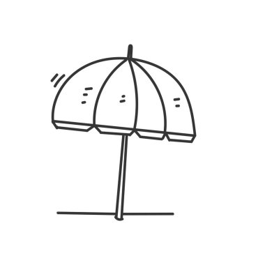 Karalama şemsiyesi çizimi