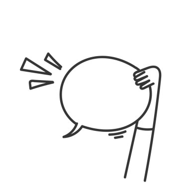 karalama el kabarcık konuşma